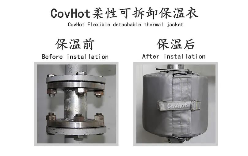 COVHOT?柔性可拆卸式<a href=http://m.0925.com.cn/e/tags/?tagname=%E4%BF%9D%E6%B8%A9%E8%A1%A3 target=_blank class=infotextkey>保溫衣</a>,蒸汽系統(tǒng)節(jié)能,節(jié)能保溫